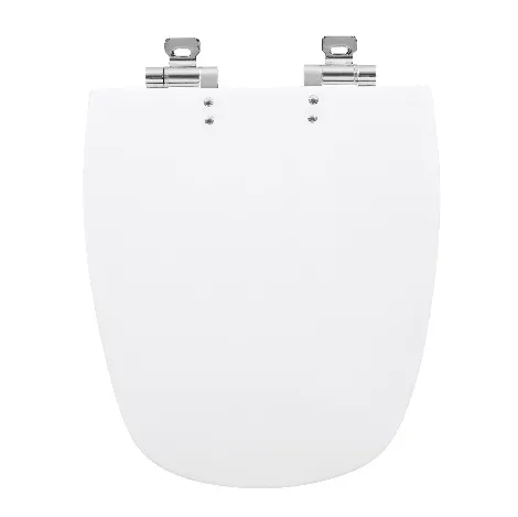 Assento Sanitário em Poliester Soft Close Monte Carlo Privilege Branco Sicmol