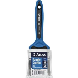 Pincel cerdas pretas 2" prof. 445 cabo azul 445/5 - ATLAS