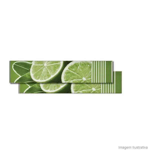 Faixa Lemon 7x33cm 3 peças Porto Ferreira