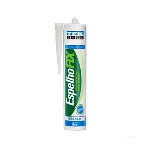 Adesivo espelho fixa 389g branco Tekbond