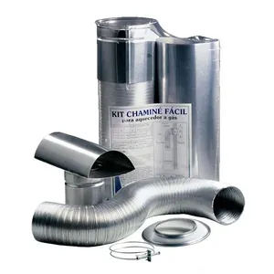 Kit para exaustão de aquecedores à gás 0,80mmx1,5m WDB