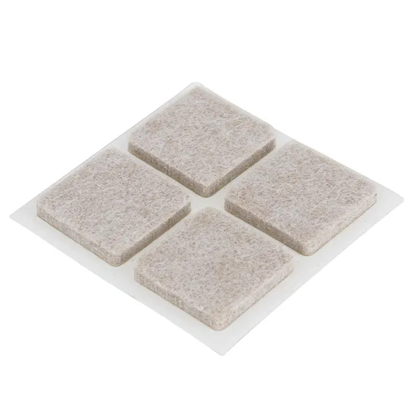 Feltro para móveis pesados quadrado 8 unidades marrom 3M Scotch®