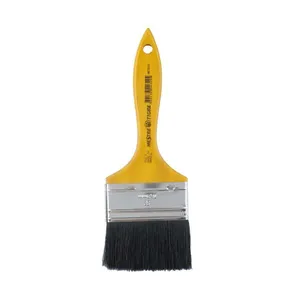 Trincha simples para pintura 1.1/2" - 38,1mm 512 cerda preta Tigre