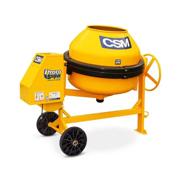 Betoneira 400L 1 traço Super 127V 2cv IV pólos CSM