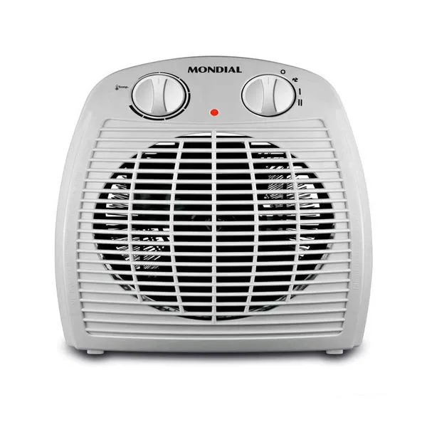 Aquecedor de ar elétrico A-08 220v 1500W branco Mondeal Aquecedor de ar elétrico A-08 220V branco Mondial