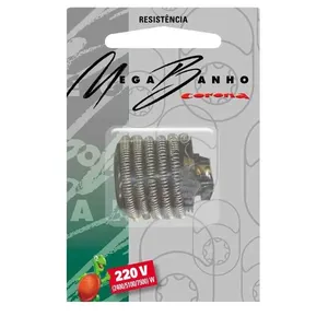 Resistência para chuveiro 220V 7500W MegaBanho preto Hydra Corona