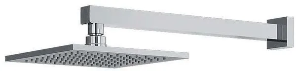 Ducha com Braço Articulado Fani de Parede Metal Versata Prata C120