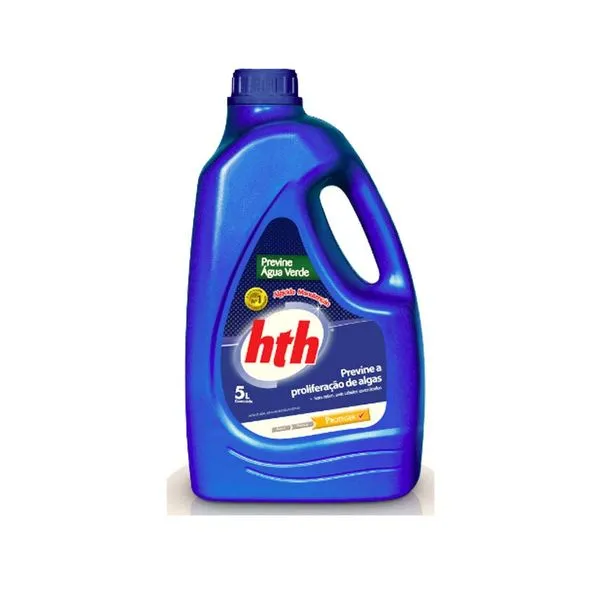 Algicida para piscina Previne Água Verde 5 litros HTH