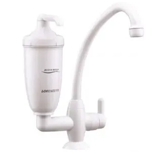 Filtro Com Torneira Acquabella Para Mesa Branco - 7411817 - Lorenzetti Filtro C-torneira Acquabella Mesa Branco