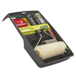 Kit de Pintura Parede Rugosa 5 Peças Condor 814
