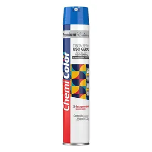 Tinta Uso Geral Spray 250Ml Azul Claro Chemicolor