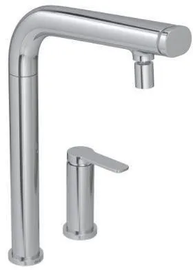 Torneira Monocomando Pia Cozinha Deca de Mesa You Bica Alta Click Acionamento Flat Cromado