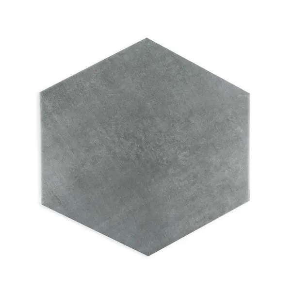 Revestimento Para Piscina Cinza Hexagonal 22,3 cm Grés Rigel Mate Bold Atlas
