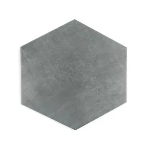 Revestimento Para Piscina Cinza Hexagonal 22,3 cm Grés Rigel Mate Bold Atlas