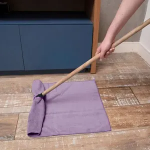 Pano de Microfibra Para Chão Com Furo Simplo