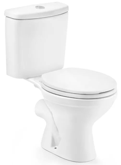 Vaso Sanitário para Caixa Acoplada 3/6L saida Horizontal Azálea Branco Roca
