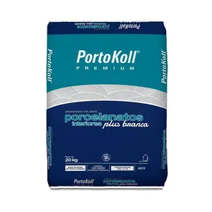 Argamassa ACII Porcelanato Interno Branco 20kg Portokoll