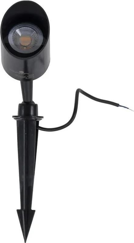 Espeto de Jardim Luminária Articulado 5W 3000K Abs Gaya 9689 Preto Bivolt