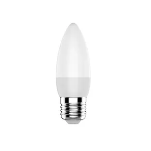Lâmpada LED vela fosca E14 bivolt 3.5W 3000K amarela 200lm Osram
