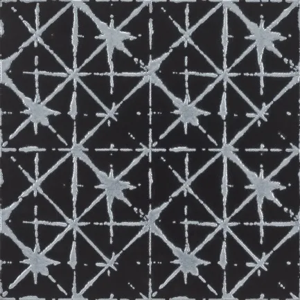 Revestimento Fibra Preto 29X29 Acetinado Caixa 9 Pecas Decortiles