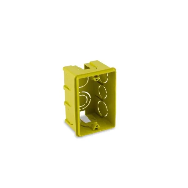 Caixa De Luz 4x2 Retangular Amarela Force Line