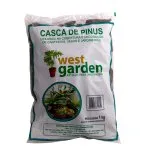 Casca de pinus 1 kg West Garden