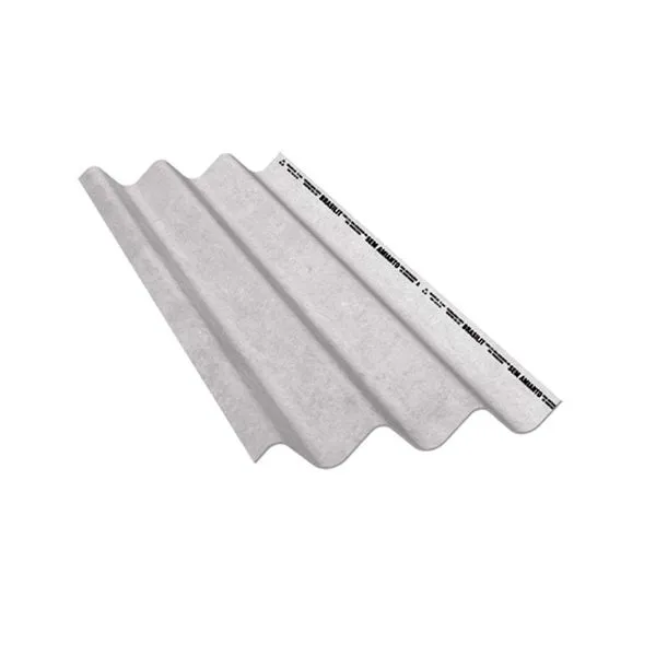 Telha ondulada de fibrocimento 330x106,4cm 6mm Maxiplac cinza Brasilit