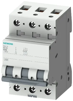 Disjuntor 5SL1 310-7MB Curva C 10A Monopolar 3KA 380/200VCA Siemens