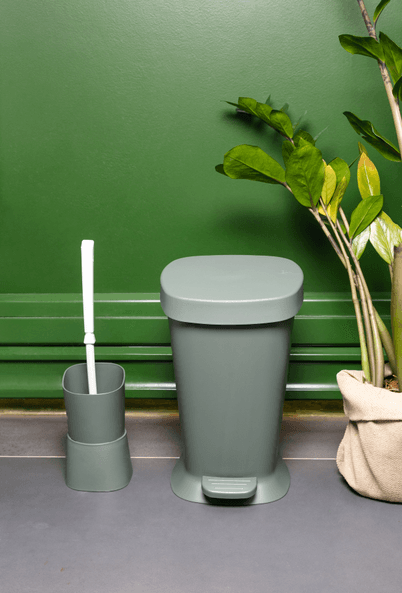 Lixeira Com Pedal Flora 5L Natural Coza Flora Brinox