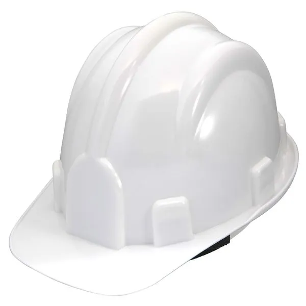 Capacete Classe B Para Uso Na Indústria Com Carneira Ajustável Branco EPI Delta Plus