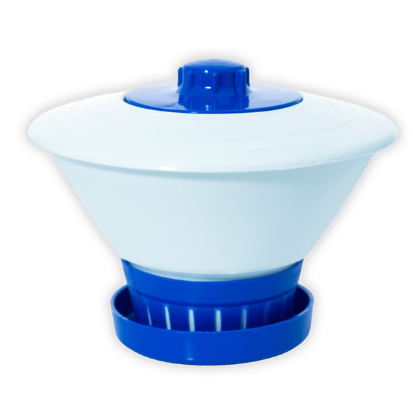 Clorador Margarida Para Piscina 19X13Cm Azul Brustec
