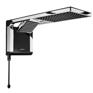 Ducha Elétrica Lorenzetti Acqua Duo 5500W Preta 127V