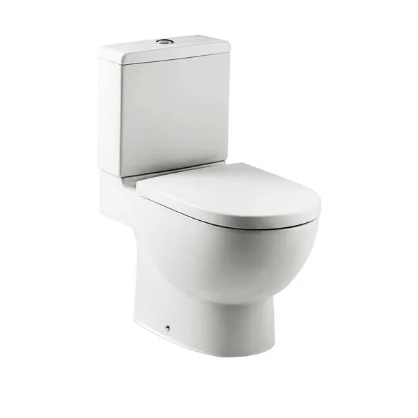 Vaso Sanitário para Caixa Acoplada 3/6 litros com saída dual Meridian-N branca Roca
