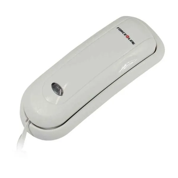 Telefone com fio de mesa tipo gôndola modelo 880 branco Forceline