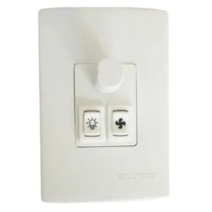 Controle p/ Ventilador e Lâmpada (Ventilador 1 Lâmpada) Qualitronix