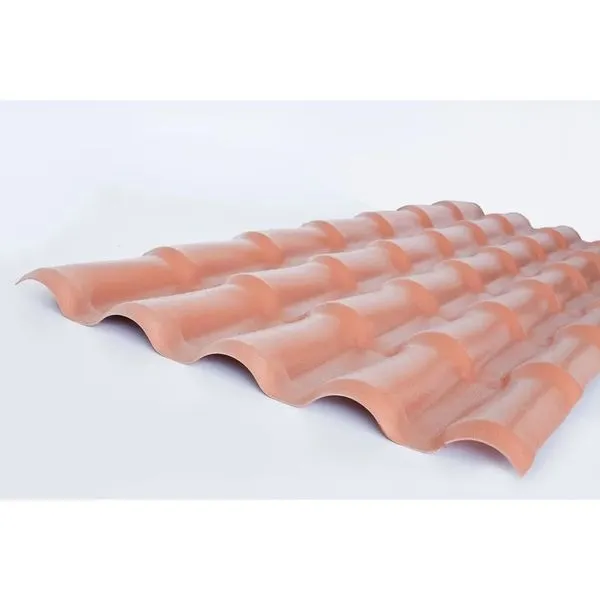Telha de PVC Colonial Cerâmica 2,30x0,86m Lux Telhas