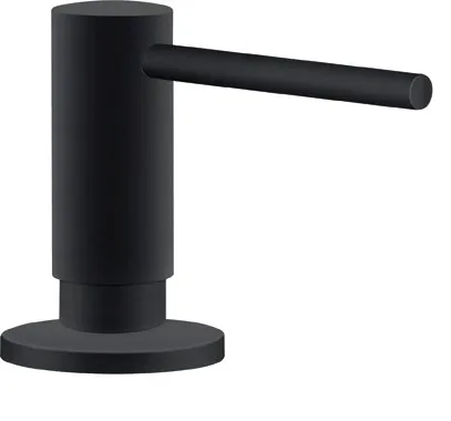 Dosador de Sabão De Embutir e Sobrepor Black Matte 300ml Franke