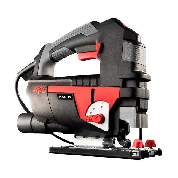 Serra Tico Tico Skil 4550 550W 127V Preto e Vermelho Serra tico tico elétrico 127V 550W 60Hz 4550 preto e vermelho Skil