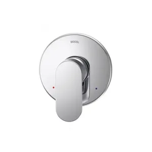 Acabamento Monocromado p/ Chuveiro e Ducha Higiênica Ap/Bp 3/4" Kaila Cromado Docol