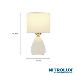 Abajur Fat-001B E27X1 Nitrolux
