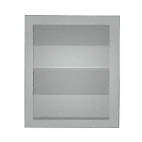 Armario Aereo Com Porta Vidro Tn 50cm Branco Bumi