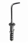Escápula Zincada 4,9x70mm Com Bucha Anel 10mm 10 Unidades Fixtil