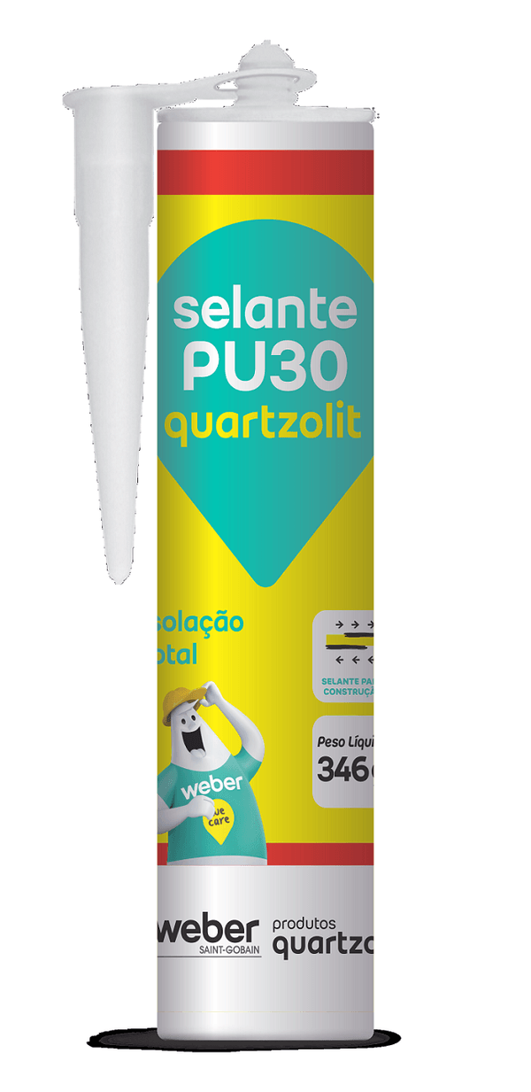 Selante PU30 300mL Preto Quartzolit