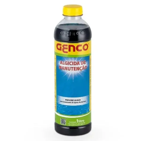 Algicida De Manutencao 1L Tratamento Para Piscina Genco