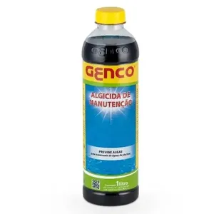 Algicida De Manutencao 1L Tratamento Para Piscina Genco