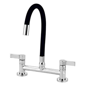 Misturador de Mesa para Cozinha Esteves VMM465CWC 1/4 de Volta Preto Misturador de Mesa Cozinha 1/4V VMM465CWC Preto Esteves