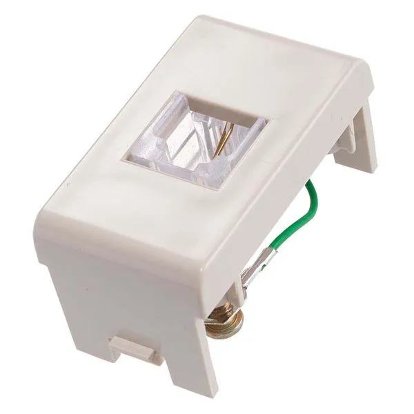 Módulo para telefone RJ11 2 fios marfim Decor Prime Schneider