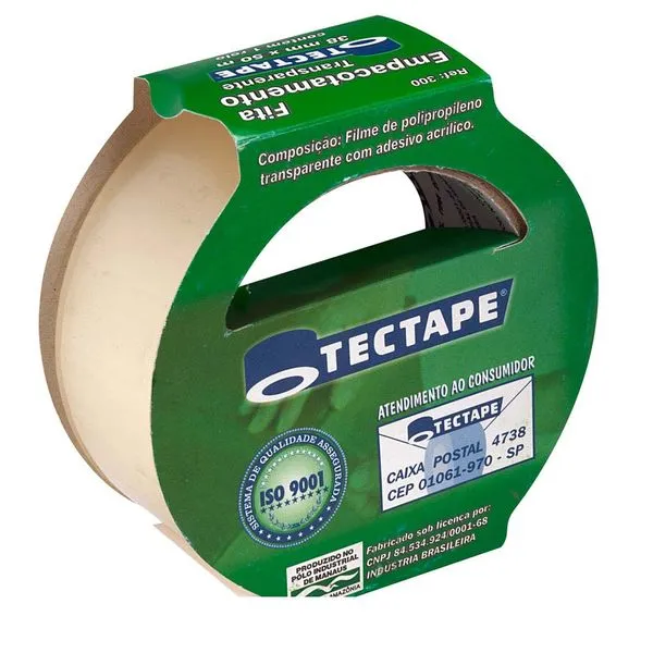 Fita adesiva Empacto 300 38mm x 50 metros transparente Tectape