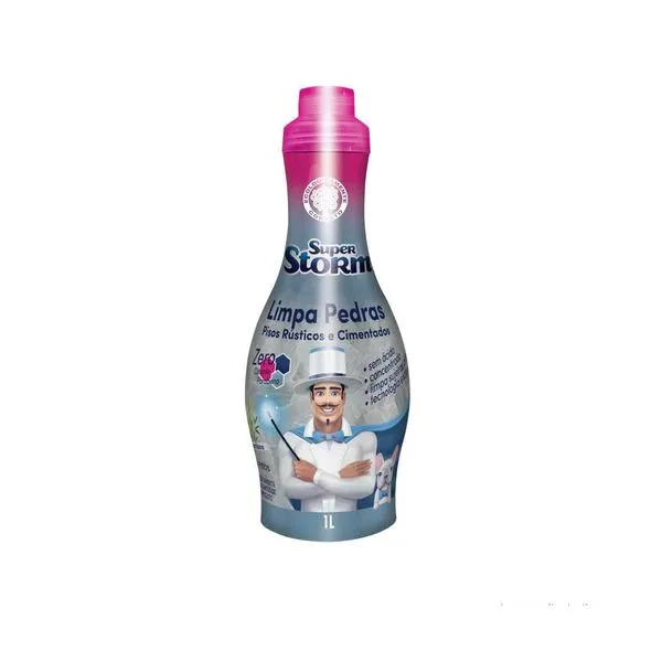 Limpa pisos rústicos e cimentados Super Storm 1L Pulvitec