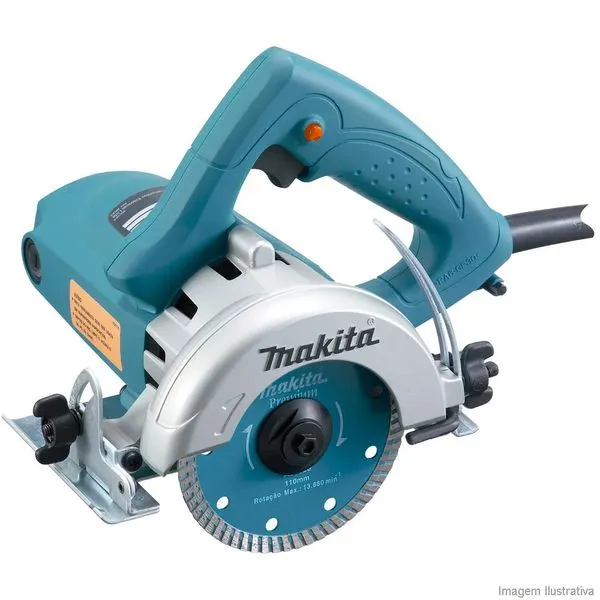Serra Mármore Makita 4100 NH2 1450W 127V com Corte Úmido Serra mármore 127V 4100 NH2 com corte úmido azul Makita